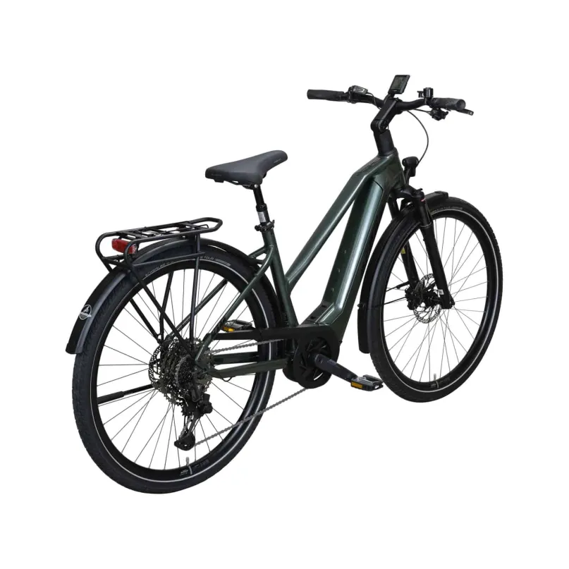 Macina Ultimate Pro 750 Wh E-Bike Trekkingrad Trapez 28" grün