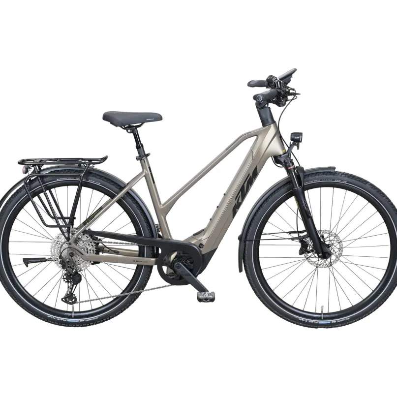 Macina Ultimate XTS E-Bike Trekkingrad Trapez 28" grau