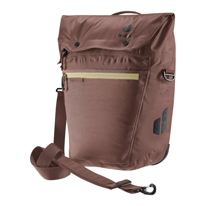 Mainhattan 17+10 Fahrradtasche braun