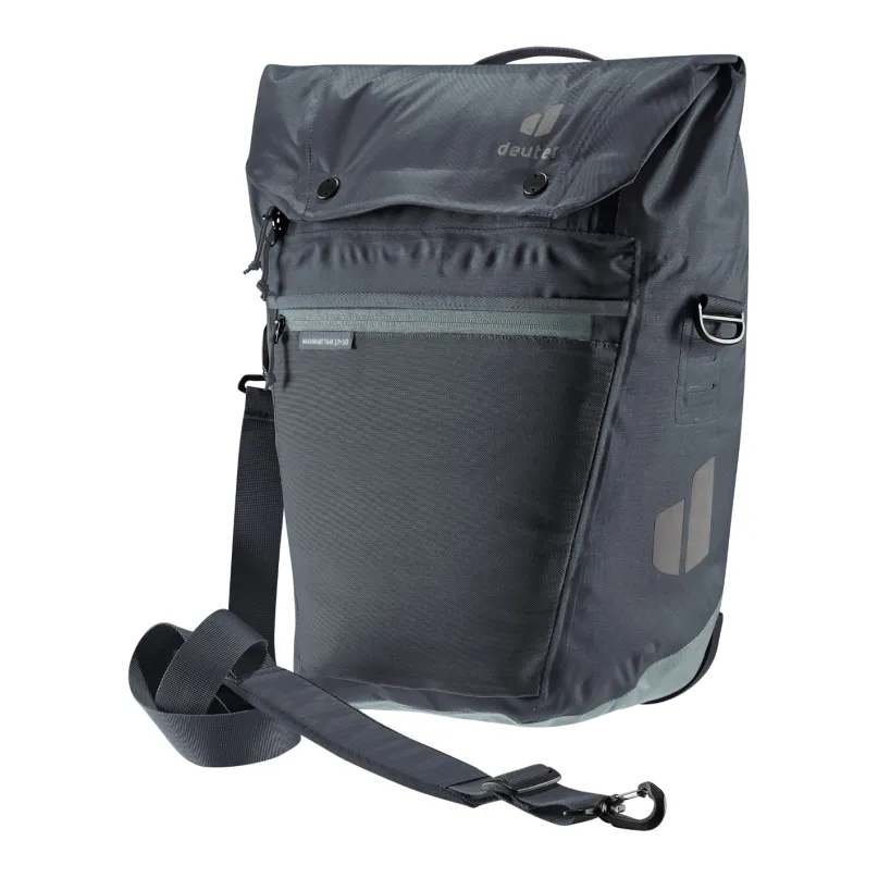 Mainhattan 17+10 Fahrradtasche grau