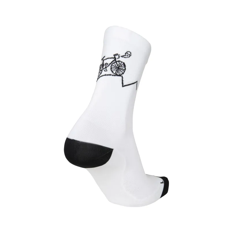 Mid Cut Fahrrad Socken