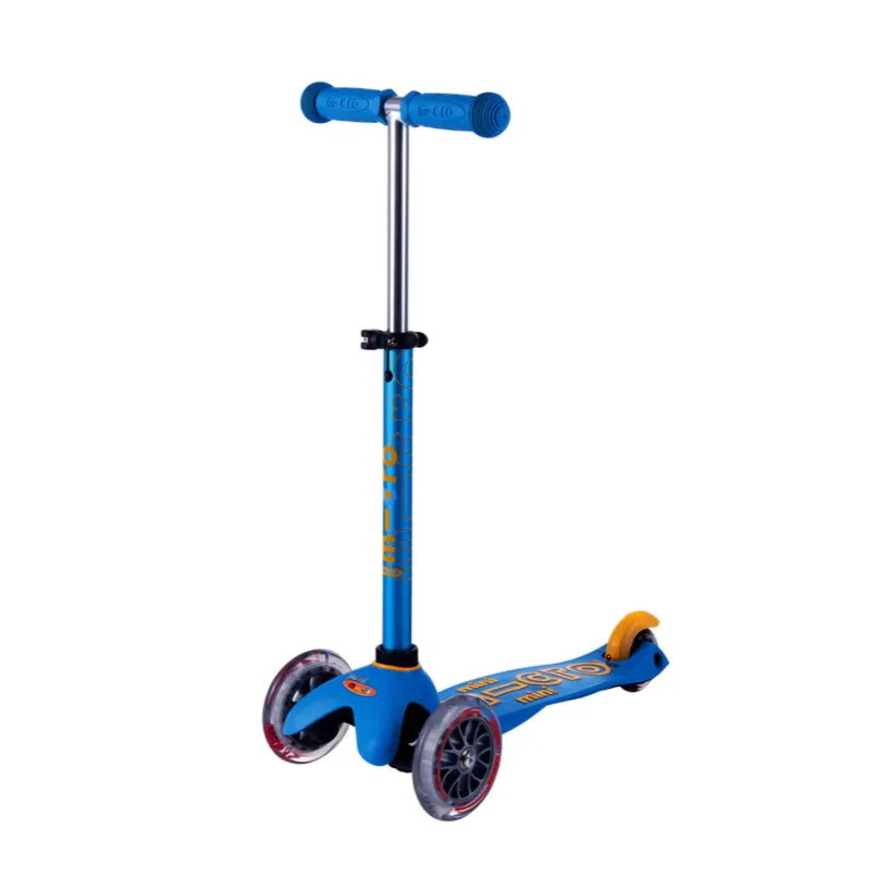 mini micro deluxe Roller Kinder blau