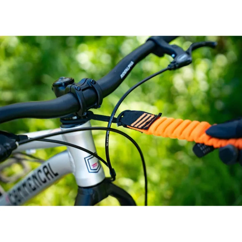 MTB Abschleppseil Fahrrad orange