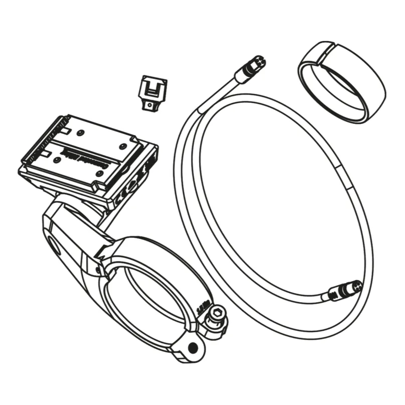 Nachrüst-Kit 1-Arm-Halter für E-Bike-Display