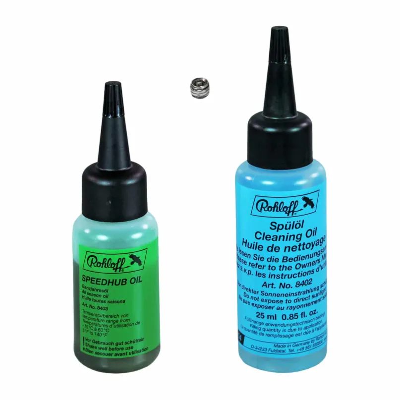 Pflegeset - 12,5 ml Speedhub Öl & 25 ml Spülöl