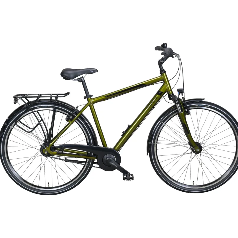 Piazza 8 City Bike Herren 28" grün