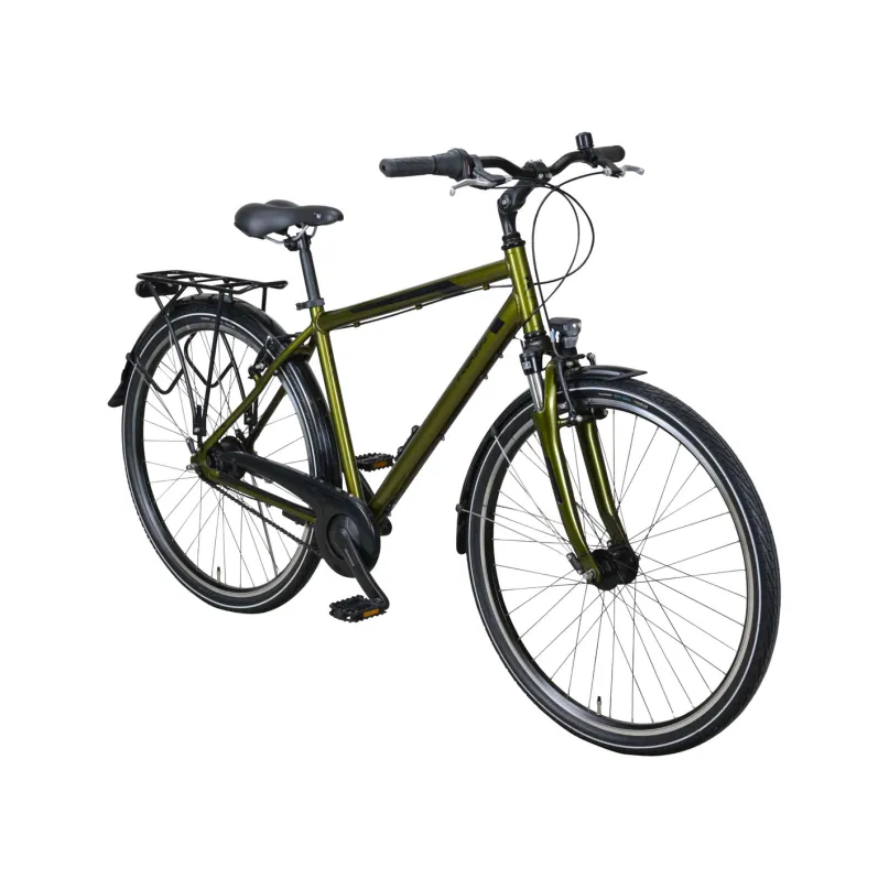 Piazza 8 City Bike Herren 28" grün