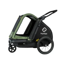 Pluto M Fahrradanhänger Hund grün