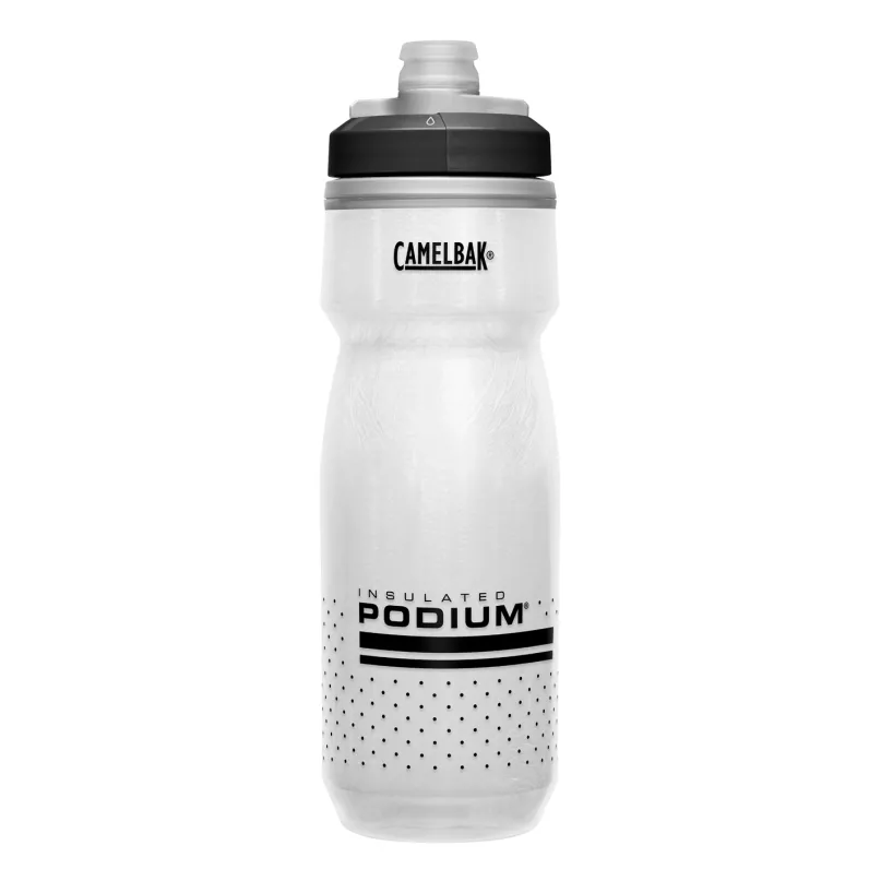 Podium Chill Thermo Radflasche weiß-schwarz 620 ml