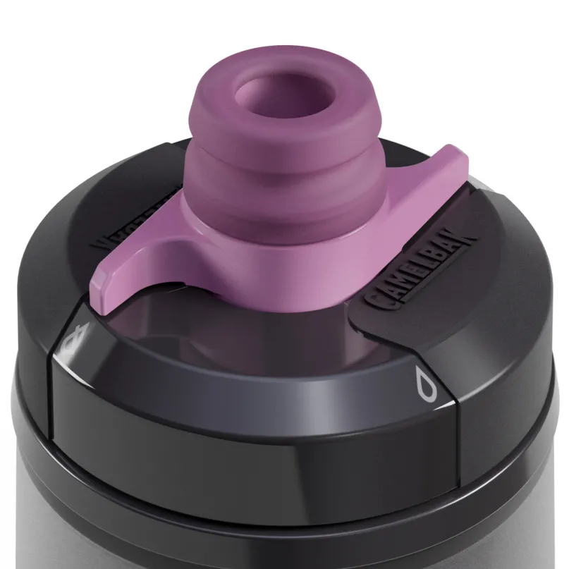 Podium Chill Thermo Radflasche schwarz-rosa 620 ml