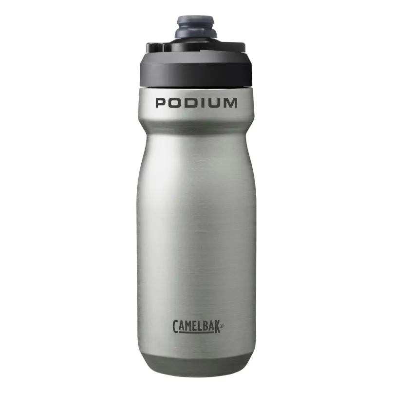 Podium insulated Steel Thermo Radflasche grau 530 ml