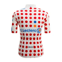 Polka Dot Tour de France Radtrikot kurzarm Herren