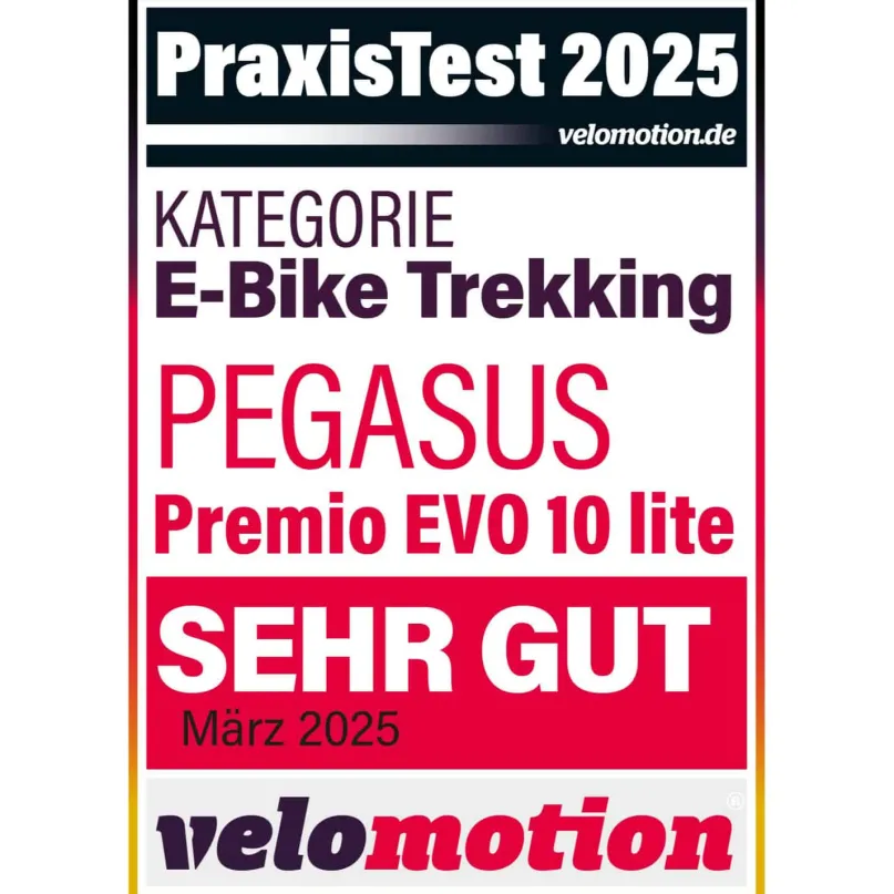 Premio EVO 10 Lite E-Bike Trekkingrad 28" Tiefeinsteiger bronze