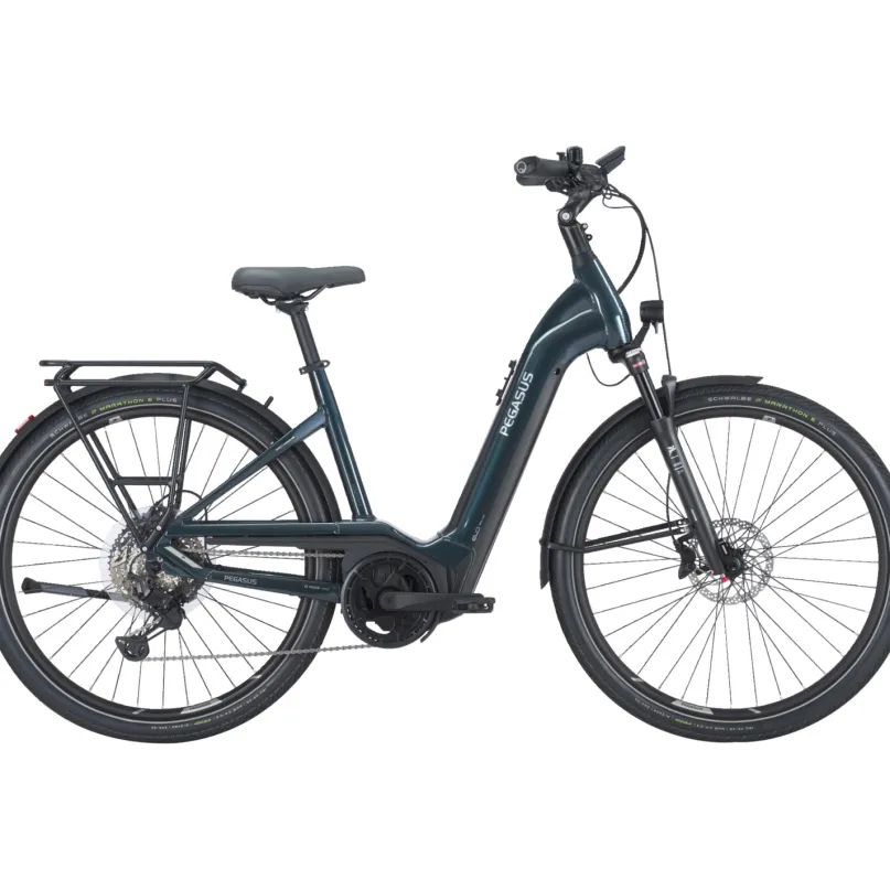 Premio EVO 11 Lite 750 E-Bike Trekkingrad Tiefeinsteiger 28" blau