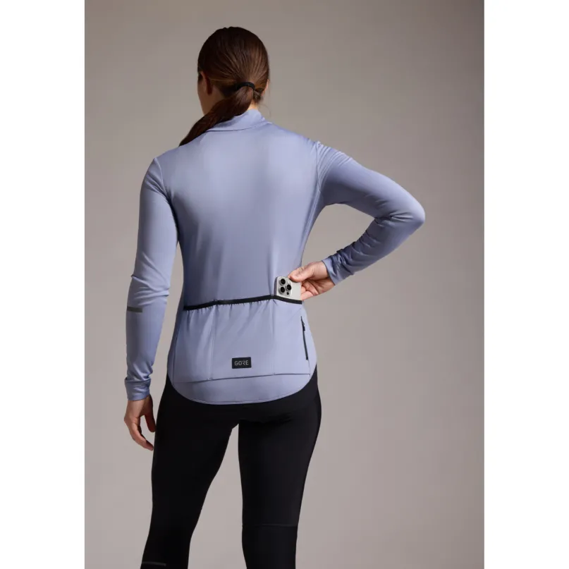 Progress Thermo FZ Radtrikot langarm Damen
