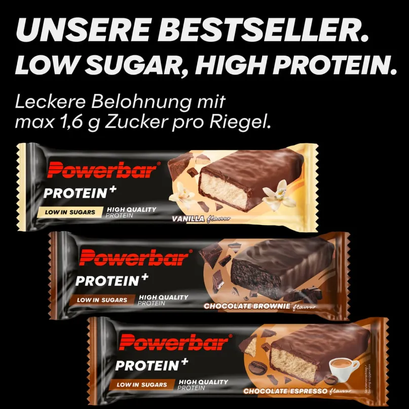 Protein Plus Low in Sugars Eiweißriegel (35 g)