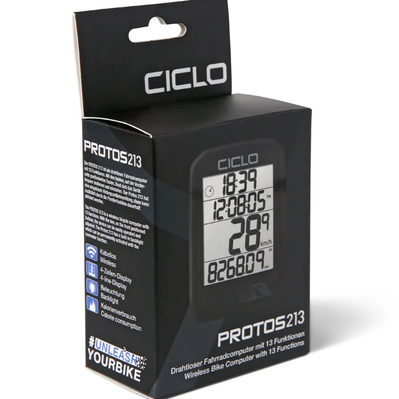 Protos 213 Fahrradcomputer kabellos