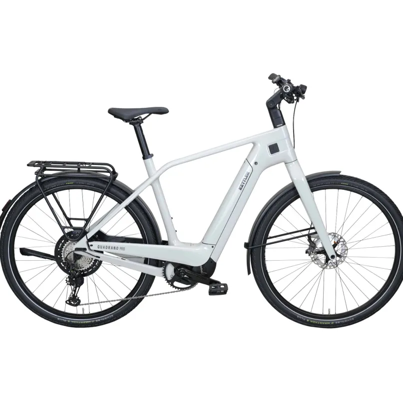 Quadrano Pro 12 LTD Carbon E-Trekkingrad Herren 28" grau