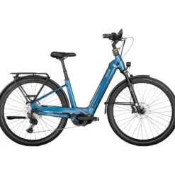 Quadriga PRO CX 11 LG E-Bike Trekking Tiefeinsteiger 28" blau