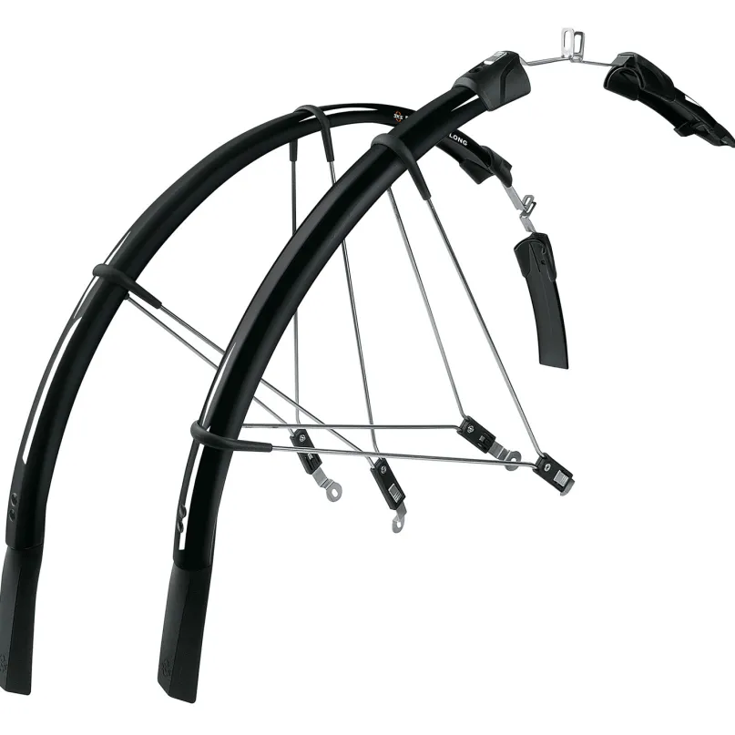 Raceblade Long Rennrad-Schutzblech schwarz