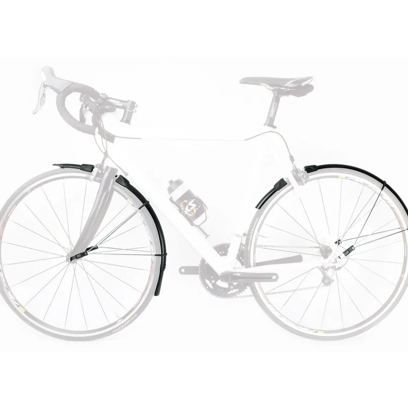Raceblade Long Rennrad-Schutzblech schwarz