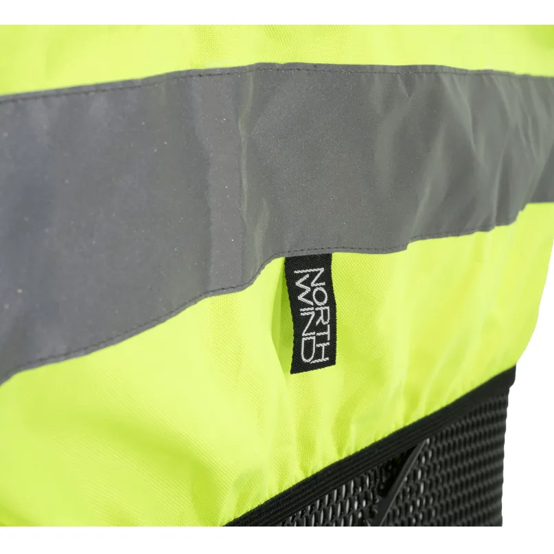 Raincover Basket Regenhaube für Fahrradkorb gelb