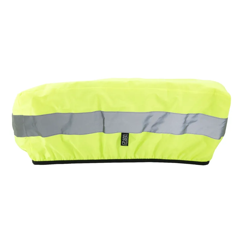 Raincover Basket Regenhaube für Fahrradkorb gelb