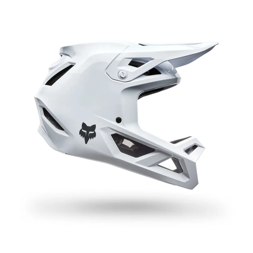 Rampage White Fullface Helm