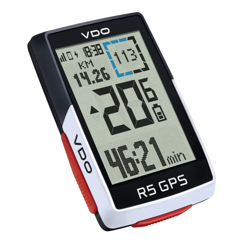 R5 GPS Fahrradcomputer mit Over Clamp Butler