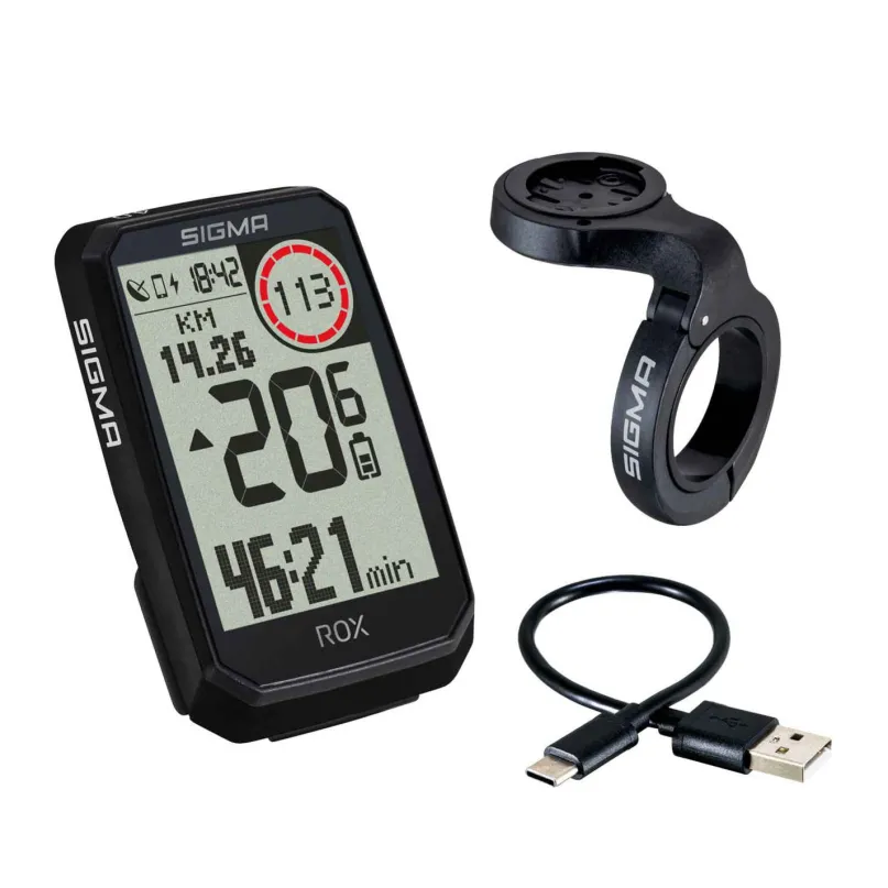 ROX 4.0 Endurance kabelloser Fahrrad-Computer mit OverClamp Butler