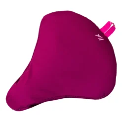 Saddle Cover Sattelbezug Fahrrad Aubergine