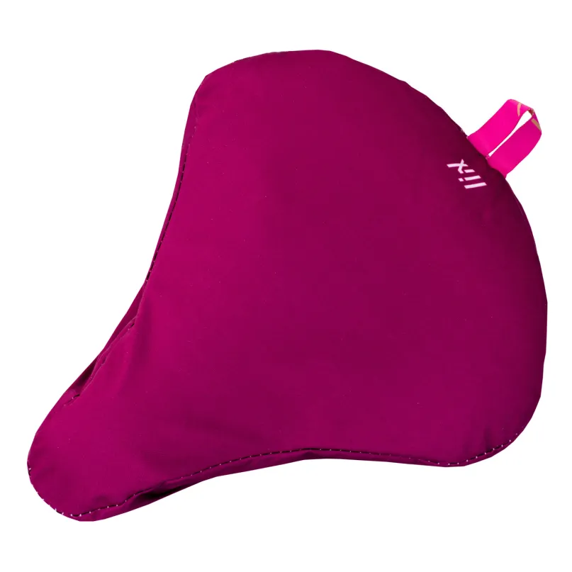 Saddle Cover Sattelbezug Fahrrad Aubergine