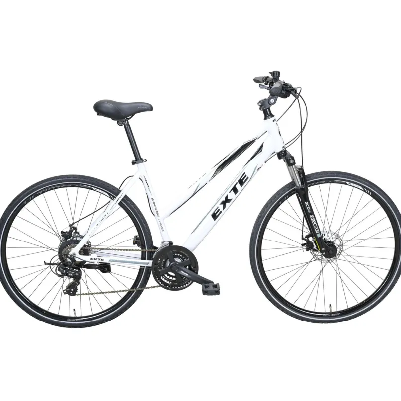 Santiago Cross Crossbike Trapez 28" weiß