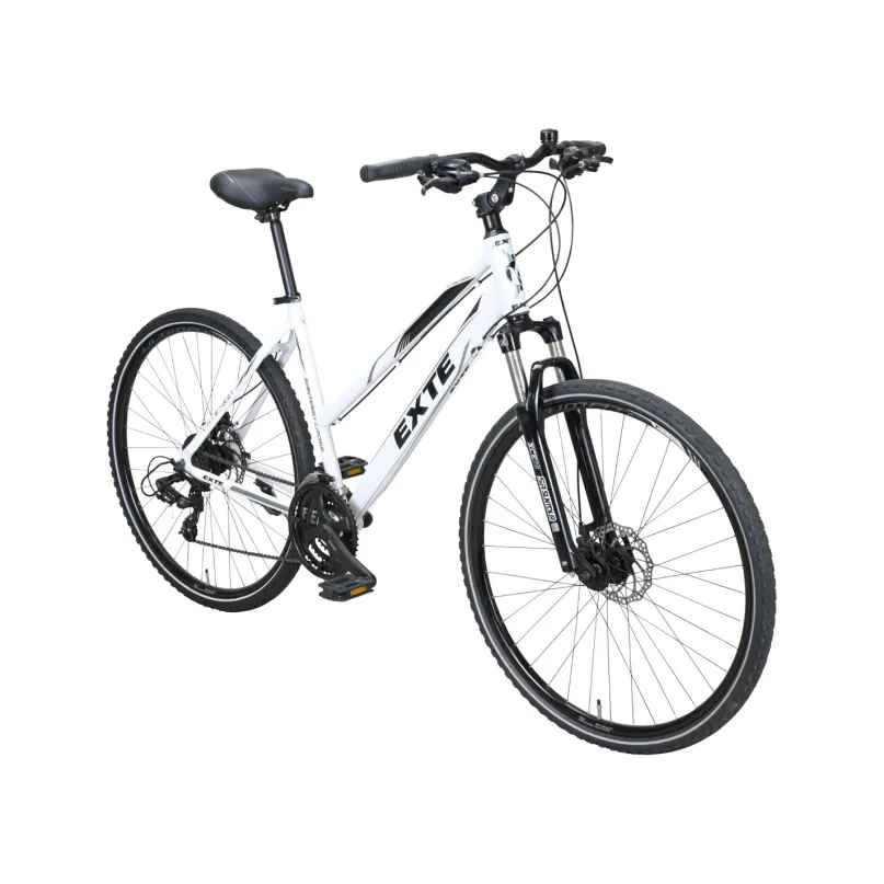 Santiago Cross Crossbike Trapez 28" weiß
