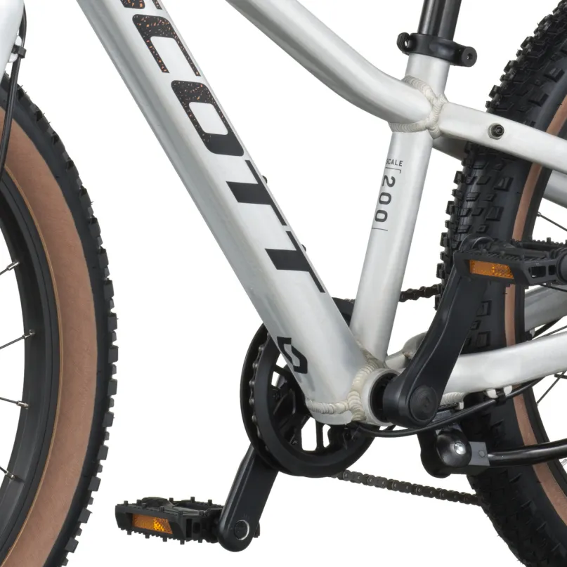Scale 200 Kinderfahrrad 20" silber