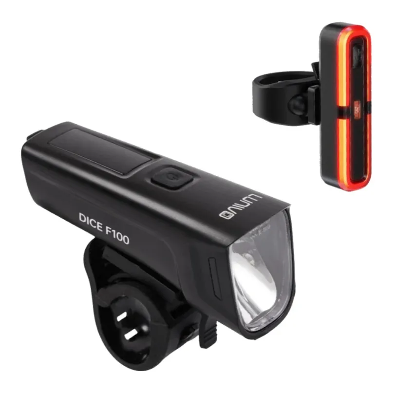 Set Dice 100 Link Fahrrad Licht Set