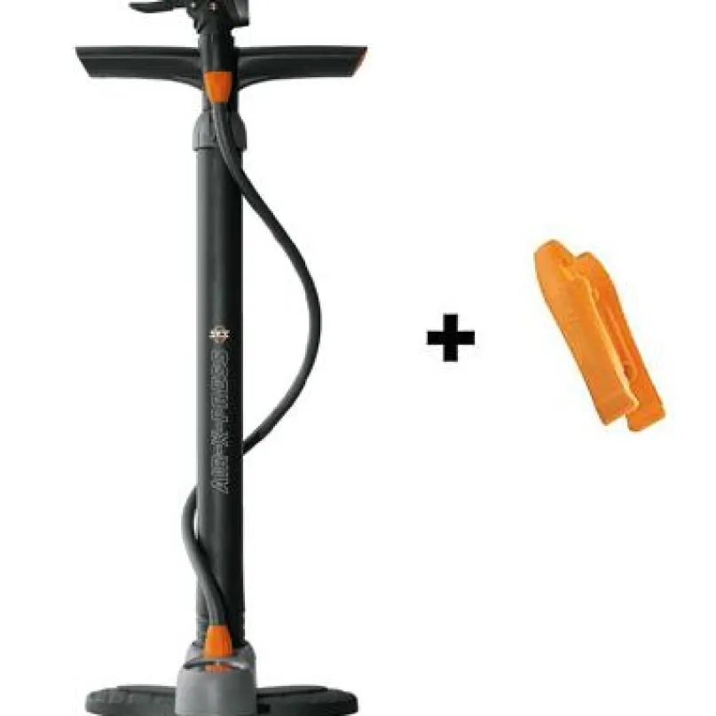 Set: Standpumpe Air X-Press Control + Reifenheber