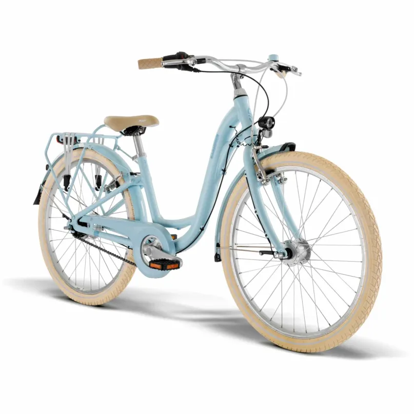 Skyride 24-7 Classic Jugendfahrrad Tiefeinsteiger 24" blau