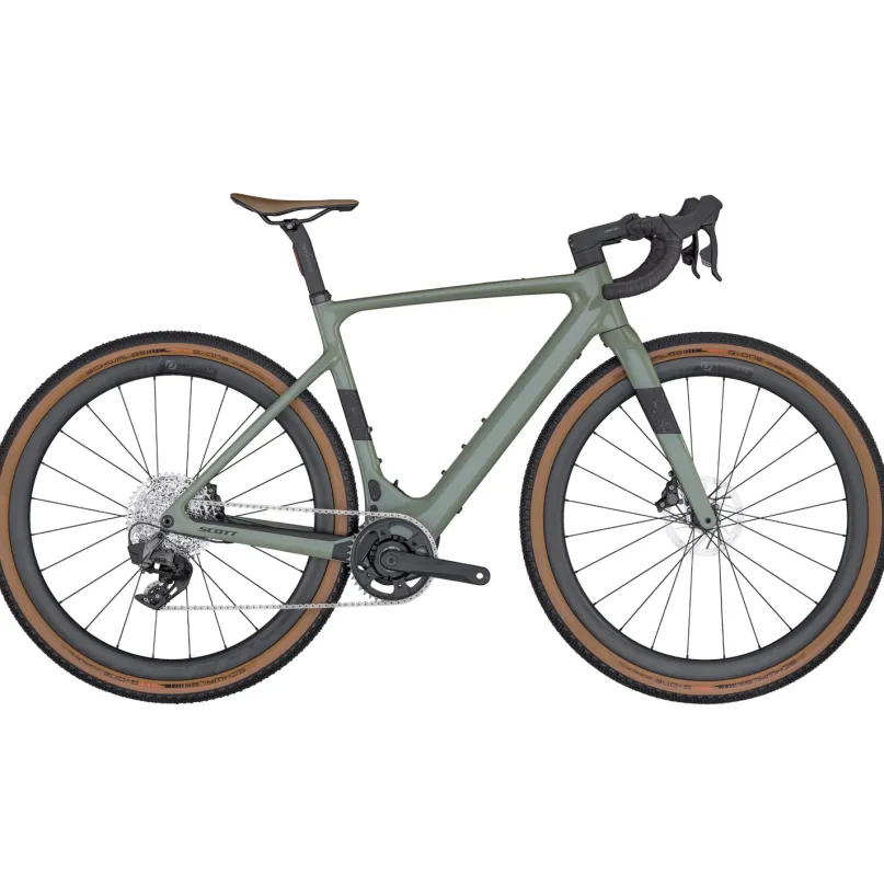 Solace Gravel eRIDE 20 E-Bike Gravel Bike 28" grün