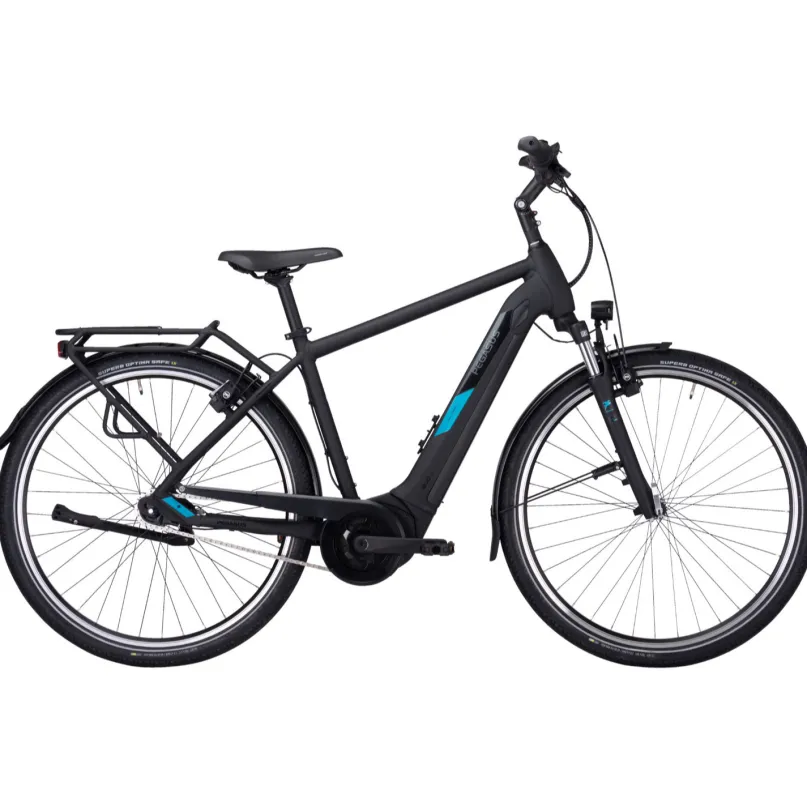 Solero Evo 7R Plus E-Bike City Bike Herren 28" schwarz