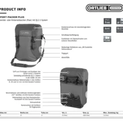 Sport-Packer Plus Fahrrad-Packtaschen (Paar)