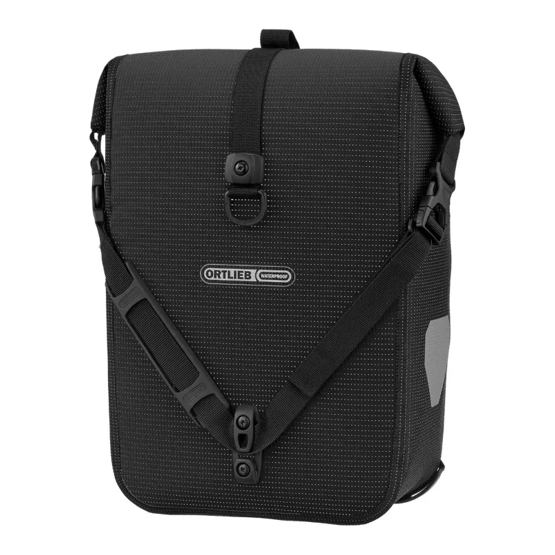 Sport-Roller High Visibility Fahrrad Packtasche schwarz (einzeln)
