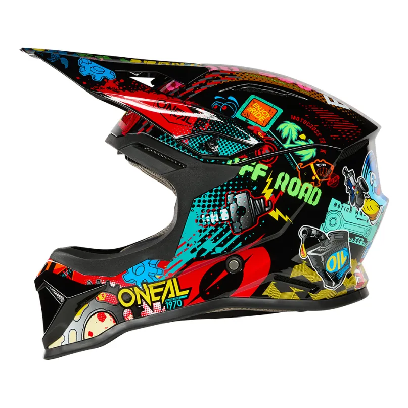 1SRS Vibrant Motocross Helm Kinder