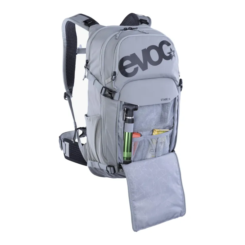 Stage 18 Fahrradrucksack grau