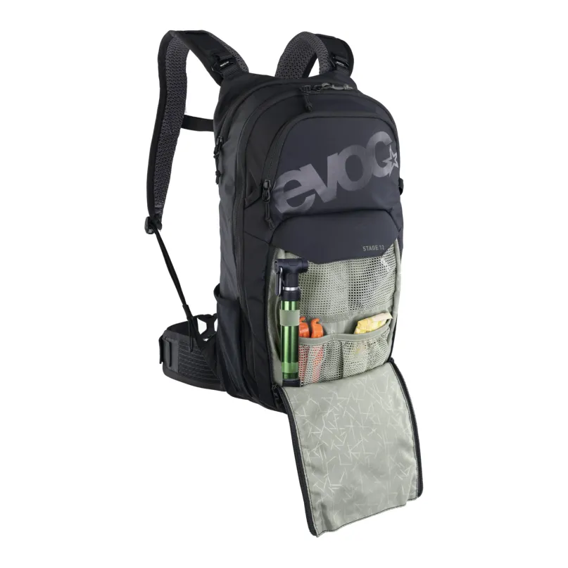 Stage 12 MY24 Fahrradrucksack schwarz