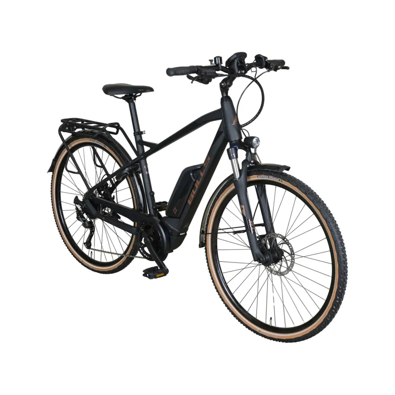 Street CX E-Bike Trekkingrad Herren 28" schwarz