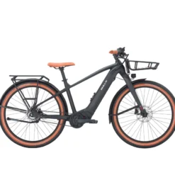 Sturmvogel EVO 5F 925 Belt E-Bike City Bike Herren 27.5" schwarz