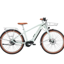Sturmvogel EVO 5F 925 Belt E-Bike City Bike Herren 27.5" grün