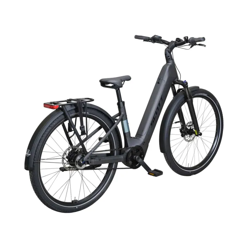 SUB 20 Belt E-Bike Trekkingrad Tiefeinsteiger 29" grau