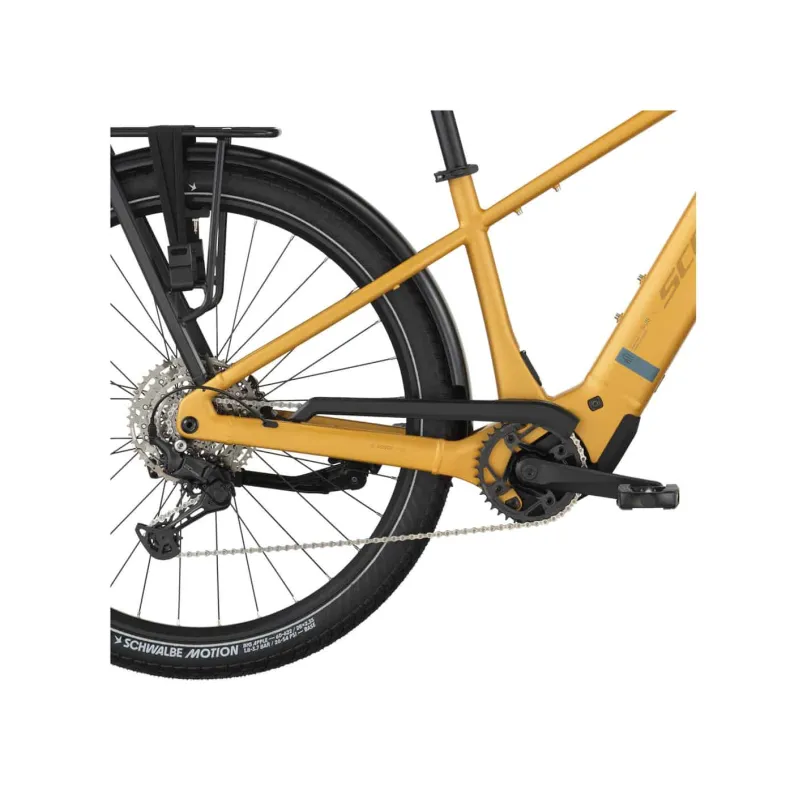 SUB Sport 10 E-Bike Trekkingrad Tiefeinsteiger 29" gold